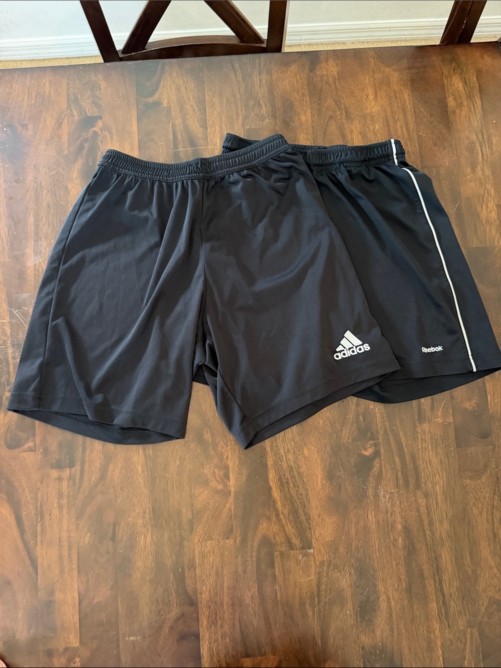 2 Pairs Men’s Small Black Athletic Shorts